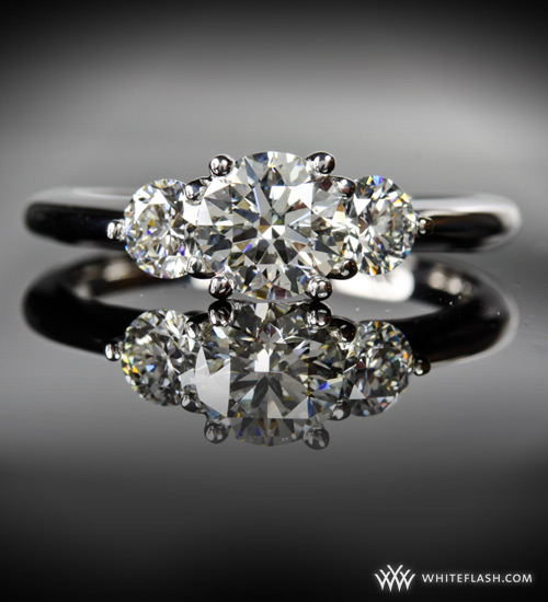 This style was previously pitched as an anniversary wedding ring with the 