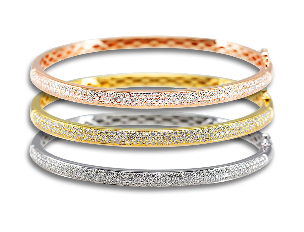 Diamond Bangles
