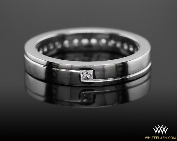 Titanium wedding ring