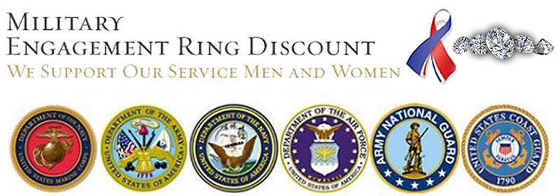 Military Discount Engagement Rings