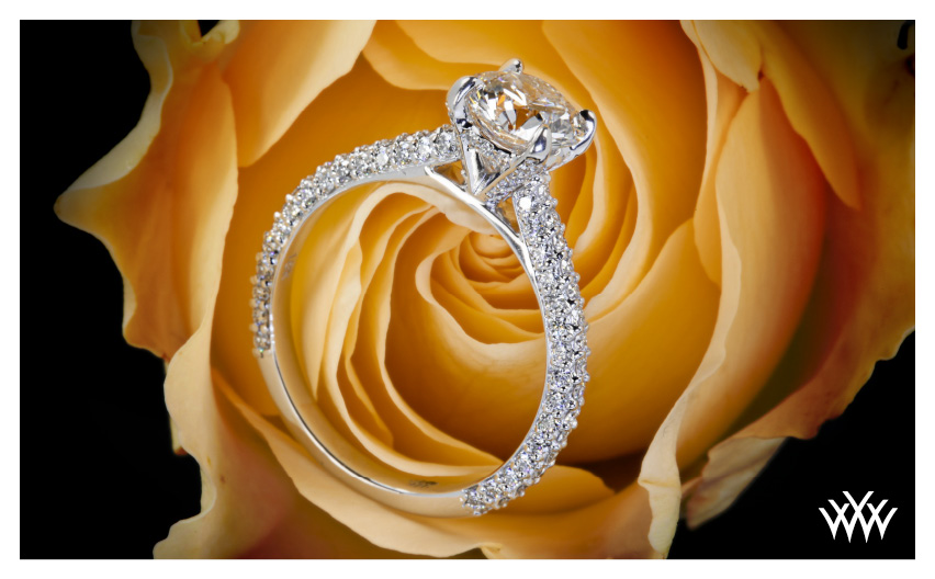 Elena Diamond Engagement Ring November 2014 Whiteflash Jewelry Calendar