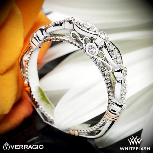 Verragio Scalloped Diamond Wedding Ring