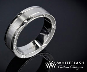 mens ring with loose diamonds