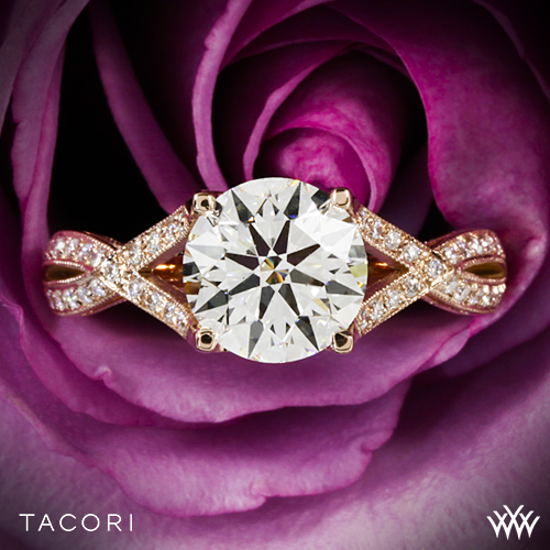 Tacori 2565 Rose Gold Engagement Ring