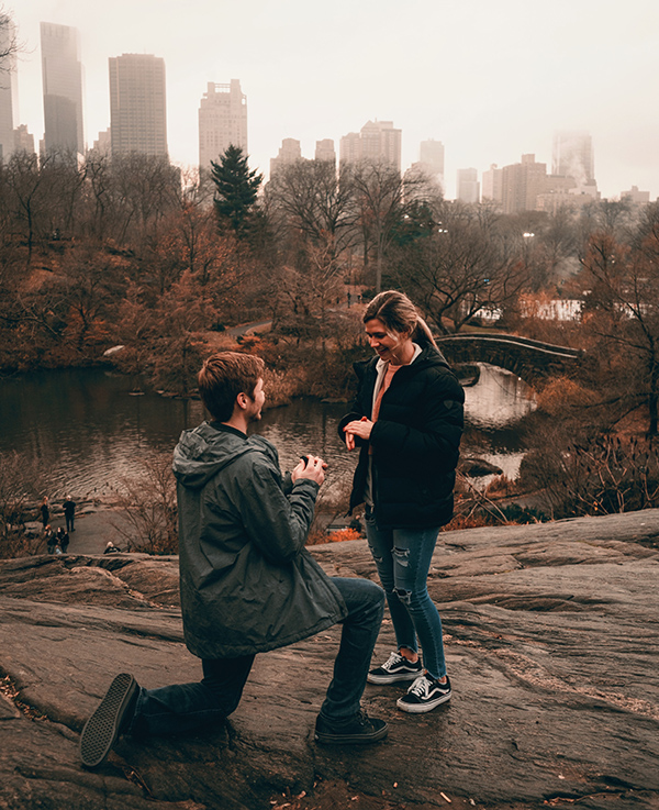 Proposal in the Park