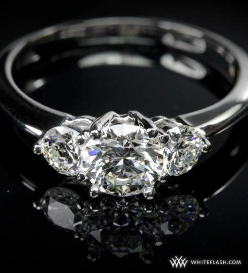 Trois Brilliant Engagement Ring