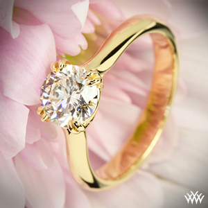 Vatche Yellow Gold Soliatire Engagement Ring