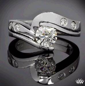 Tension Engagement Rings