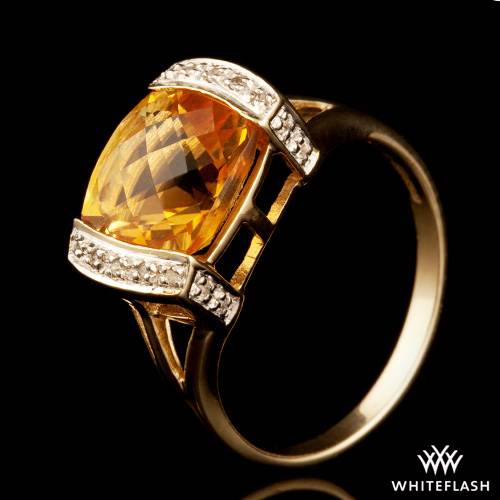 November Birthstone: Citrine. November Birthstone Color is Yellow Gold