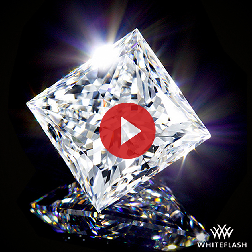 1.002 ct H SI1 A CUT ABOVE&reg; Princess Super Ideal Cut Diamond