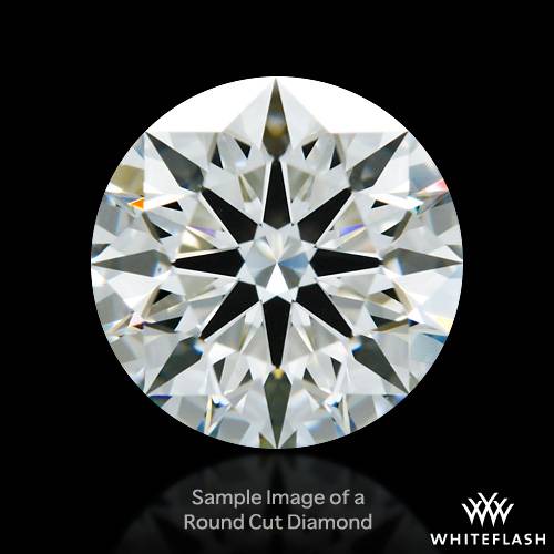 0.505 ct G SI1 A CUT ABOVE&reg; Hearts and Arrows Super Ideal Round Cut Loose Diamond