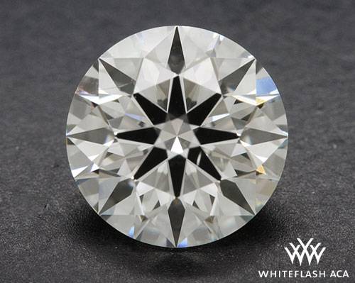 0.914 ct J SI1 A CUT ABOVE&reg; Hearts and Arrows Super Ideal Round Cut Loose Diamond