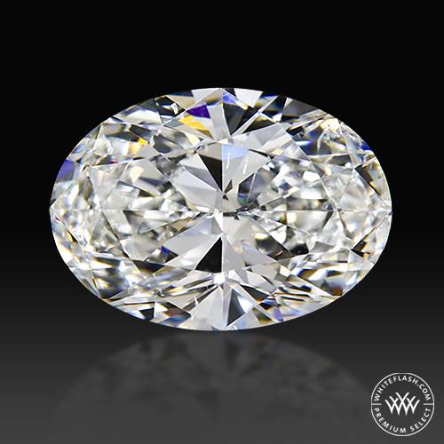 1.58 ct H SI1 Premium Select Oval Cut Loose Diamond