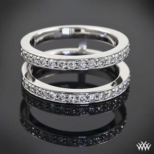 Photo of custom diamond ring guard exquisite design