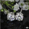 'W-Prong' Diamond Earrings--Ready Set To Go | 1294