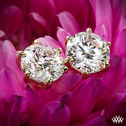 6 Prong Martini Earrings 2313