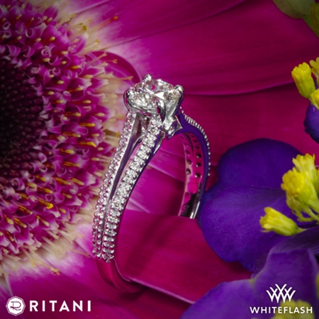 I love my Whiteflash Diamond and Ritani Ring!
