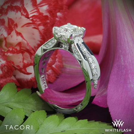  She is absolutely in love with her Tacori ring!