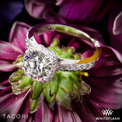 Tacori 2620RD Dantela Crown Diamond Engagement Ring