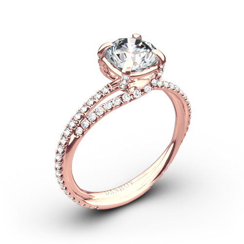 Danhov ZE101 Eleganza Diamond Engagement Ring