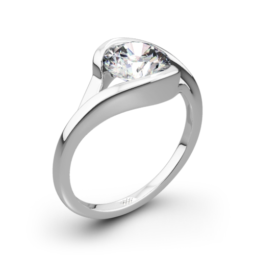 Iris Solitaire Engagement Ring
