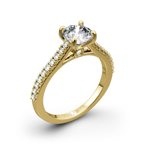 Ritani 1RZ2498 French-Set Diamond Engagement Ring