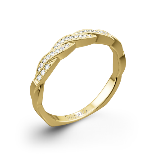 Simon G. MR1498-D Delicate Diamond Wedding Ring