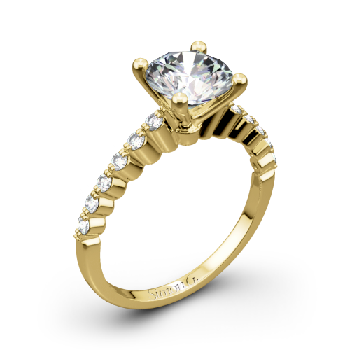 Simon G. MR2173-D Delicate Diamond Engagement Ring