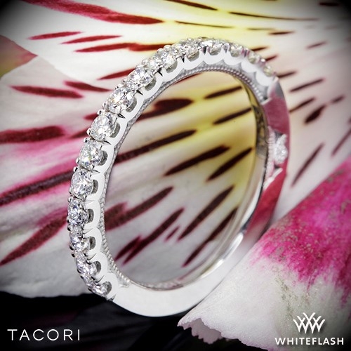 Tacori 33-2.5 Clean Crescent French Cut Diamond Wedding Ring