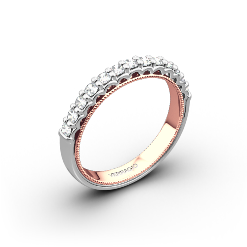 Verragio Renaissance 901W-2T Two Tone Diamond Wedding Ring