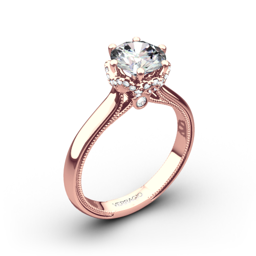 Verragio Renaissance 939R7 Solitaire Engagement Ring