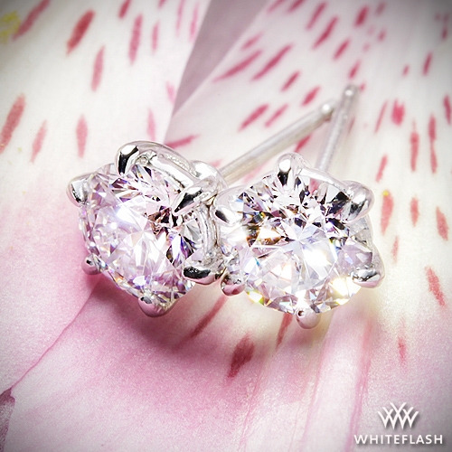 6 Prong Martini Earrings 2313