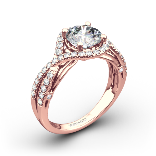 Verragio ENG-0405 4 Prong Bypass Diamond Engagement Ring