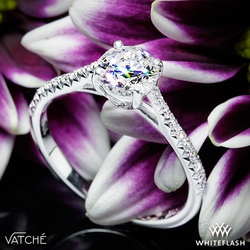 Vatche 1515 Inara Pave Engagement Ring