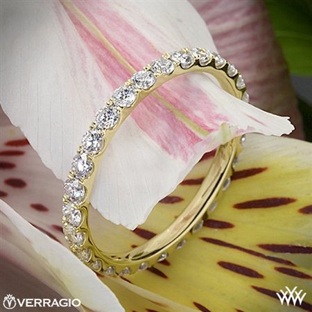 Verragio ENG-0350W Full Eternity Diamond Wedding Ring