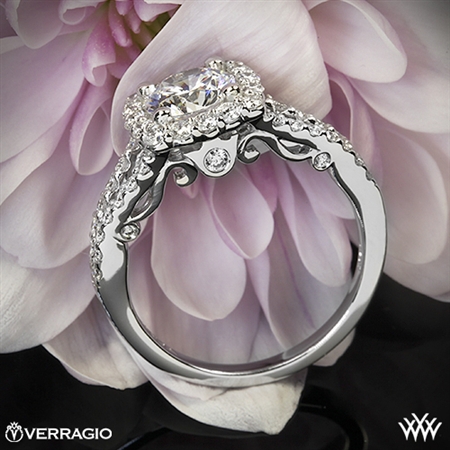 Verragio INS-7046 Split Shank Shared-Prong Diamond Engagement Ring