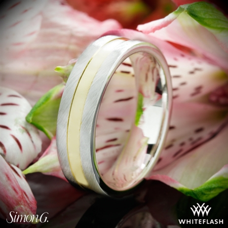 Simon G. LG105 Men's Wedding Ring
