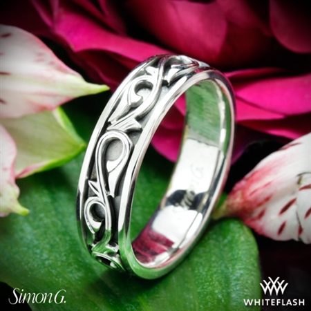 Simon G. MR2078 Men's Wedding Ring