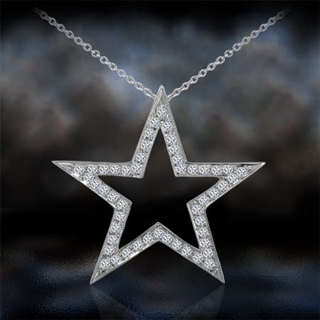 'Starlight' Diamond Pendant