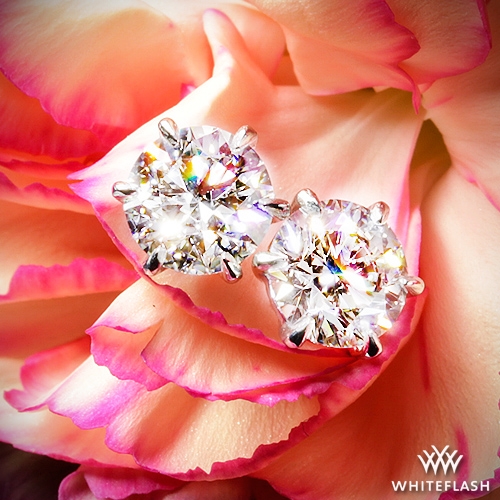 6 Prong Martini Earrings 2312