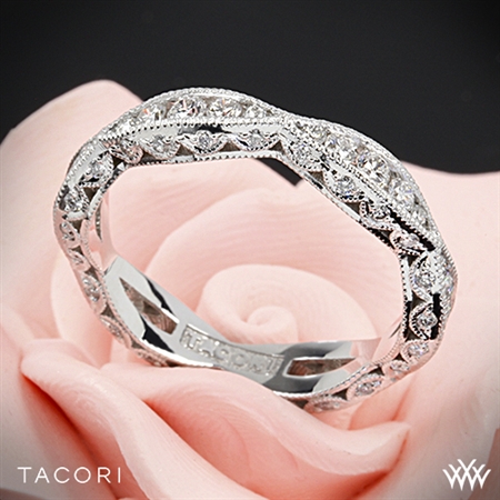 Tacori 2578B Classic Crescent Ribbon-Twist Diamond Wedding Ring