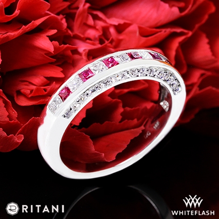 Ruby and Diamond Right Hand Ring