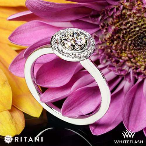 Ritani Endless Love Solitaire Ring