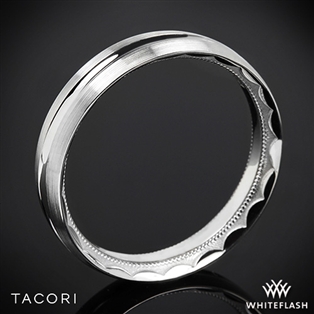 Tacori 72-5WS Sculpted Crescent Satin Wedding Ring