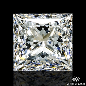 1.01 ct D VVS2 Princess Ideal lab diamond