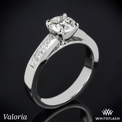 Channel-set diamond wedding band