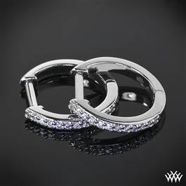 "Huggable" Diamond Earrings