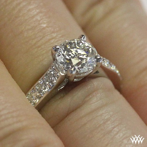 "Magnolia" Diamond Engagement Ring 1541