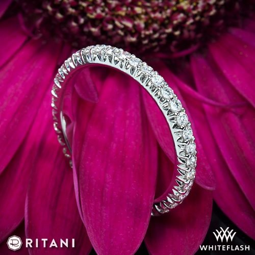 Ritani Stack Full Eternity Diamond Right Hand Ring 2276