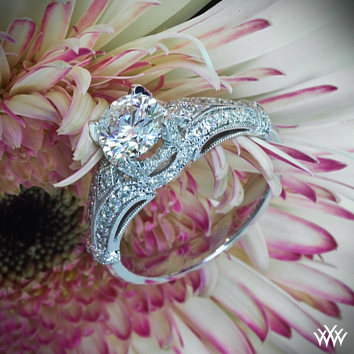 "Sarah’s Surprise" Diamond Engagement Ring Ring Style photo